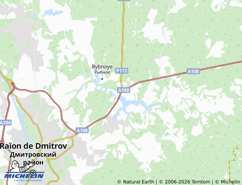 Carte MICHELIN Zhestylevo - ViaMichelin