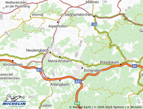 MICHELIN Hof map - ViaMichelin