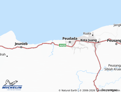 Mapa MICHELIN Blang Matang - ViaMichelin