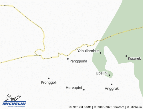 MICHELIN Yang Kali map - ViaMichelin