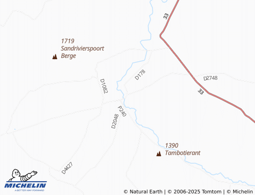 MICHELIN-Landkarte Alma - ViaMichelin