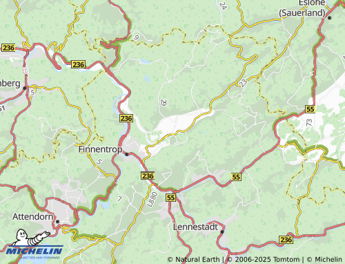 MICHELIN Frettermühle map - ViaMichelin