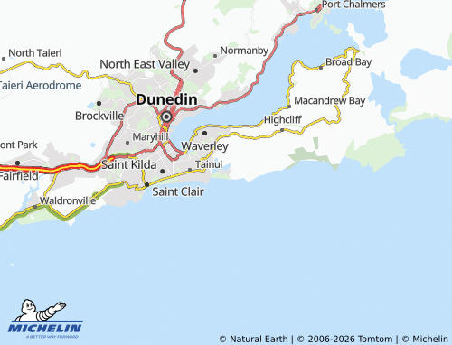 Mapa MICHELIN Ocean Grove - ViaMichelin