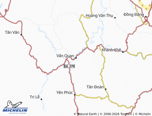 Kaart MICHELIN Văn Quan - ViaMichelin