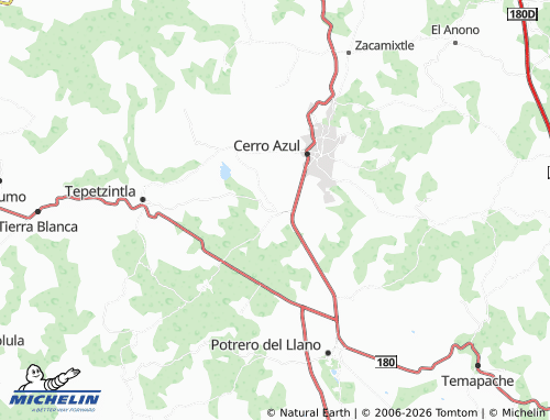 Mapa MICHELIN Juan Felipe - ViaMichelin