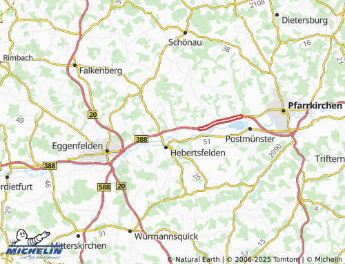 MICHELIN-Landkarte Linden - ViaMichelin