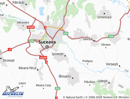 MICHELIN Lisaura map - ViaMichelin