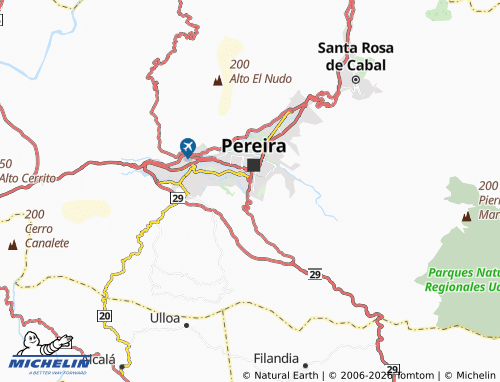 Carte MICHELIN San Luis Gonzaga - ViaMichelin