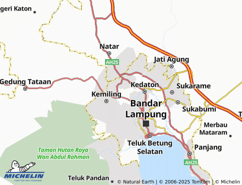 MICHELIN Langkapura map - ViaMichelin