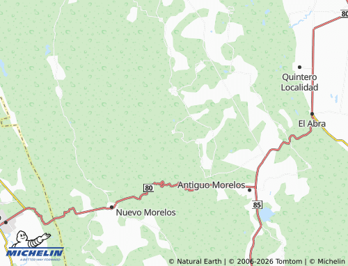 Mappa MICHELIN San Isidro del Poniente - ViaMichelin