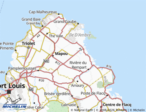 MICHELIN Poudre d'Or Hamlet map - ViaMichelin