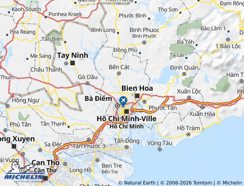MICHELIN-Landkarte Binh Duong - ViaMichelin