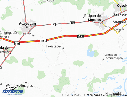 Mapa MICHELIN Centro - ViaMichelin