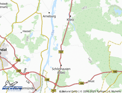 MICHELIN Hohengöhren map - ViaMichelin