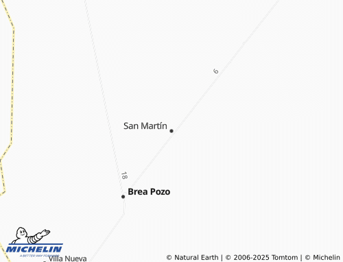 MICHELIN San Martín map - ViaMichelin