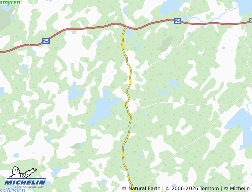 Carte MICHELIN Rya - ViaMichelin