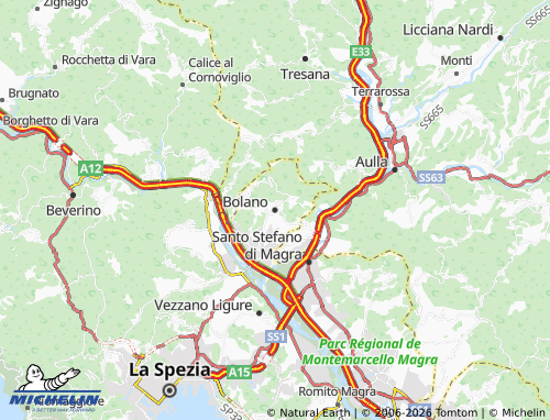 Mapa MICHELIN Bolano - ViaMichelin