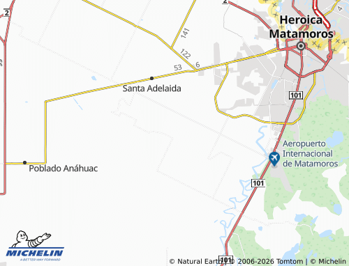 Mappa MICHELIN Mogote de Santiago - ViaMichelin