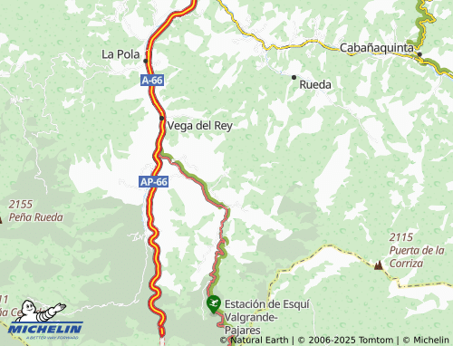 MICHELIN Congostinas map - ViaMichelin