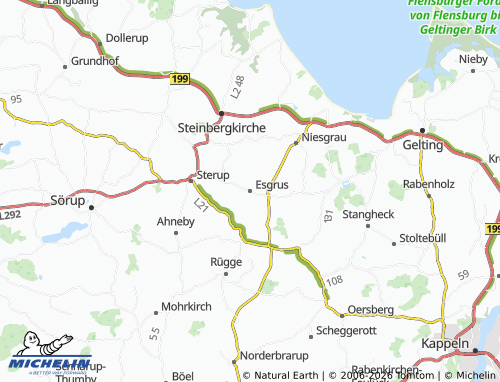 MICHELIN Esgrus map - ViaMichelin