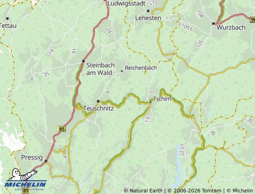 MICHELIN Rappoltengrün map - ViaMichelin