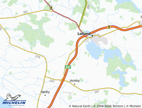 MICHELIN Hillested map - ViaMichelin