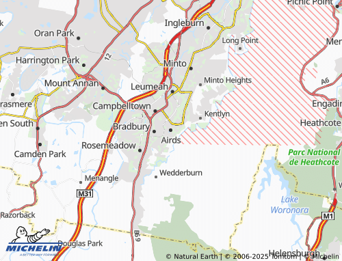 Mapa MICHELIN Airds - ViaMichelin