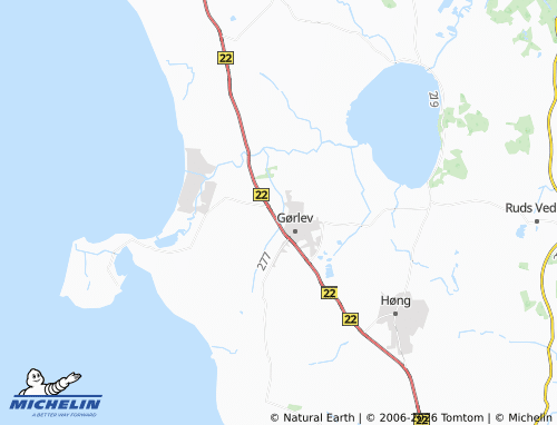 Mappa MICHELIN Gørlev Mose - ViaMichelin
