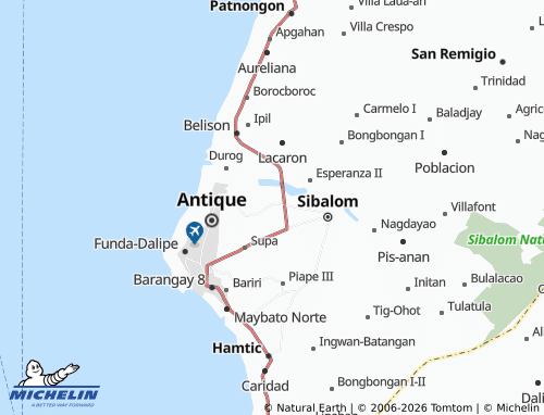 MICHELIN Ilabas map - ViaMichelin