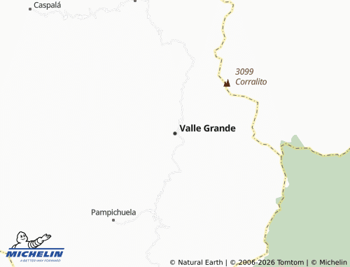 MICHELIN-Landkarte Valle Grande - ViaMichelin