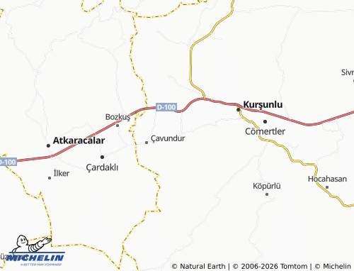 MICHELIN Çiyni map - ViaMichelin