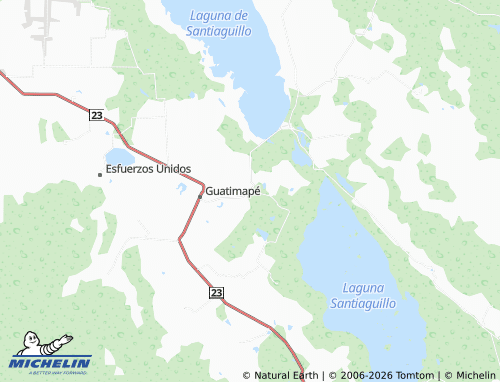 Mappa MICHELIN Libertadores del Llano - ViaMichelin