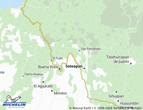 Mappa MICHELIN Barrio 8 - ViaMichelin