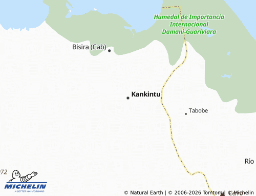 MICHELIN Kankintu map - ViaMichelin