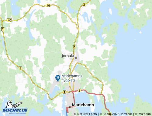 Kaart MICHELIN Jomala - ViaMichelin