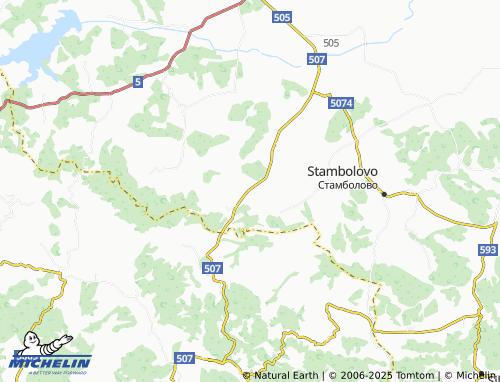 MICHELIN Gorno Voyvodino map - ViaMichelin
