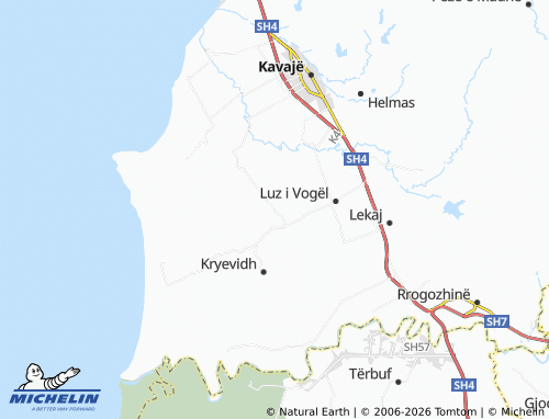 Kaart MICHELIN Beden - ViaMichelin