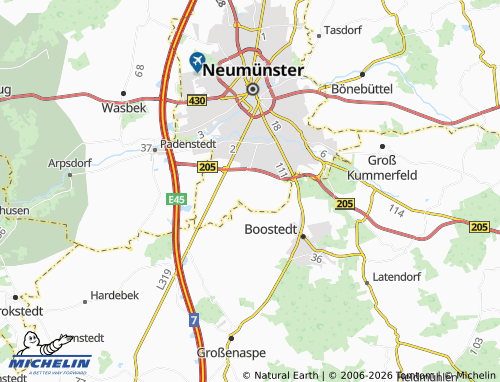 MICHELIN Hartwigswalde map - ViaMichelin