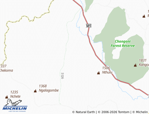 Mappa MICHELIN Chingondo - ViaMichelin