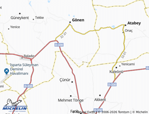 Mappa MICHELIN Senirce - ViaMichelin