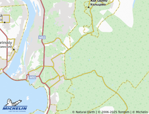 MICHELIN Kainskaya Zaimka map - ViaMichelin