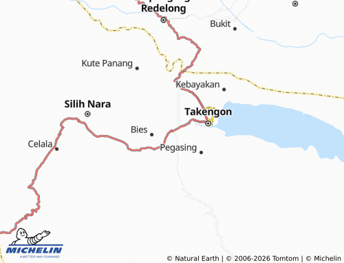 Mappa MICHELIN Uning Pegantungen - ViaMichelin