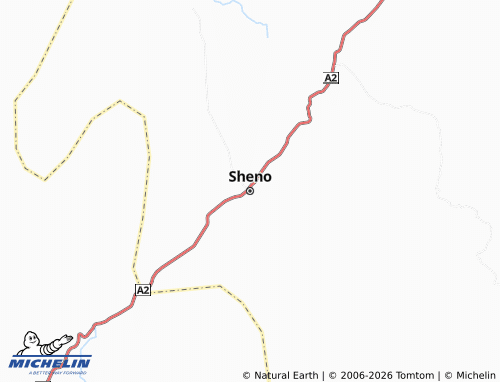 Mappa MICHELIN Sheno - ViaMichelin