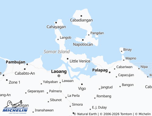 MICHELIN Binatiklan map - ViaMichelin