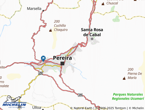 MICHELIN Los Cambulos map - ViaMichelin