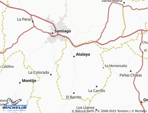 MICHELIN Atalaya map - ViaMichelin