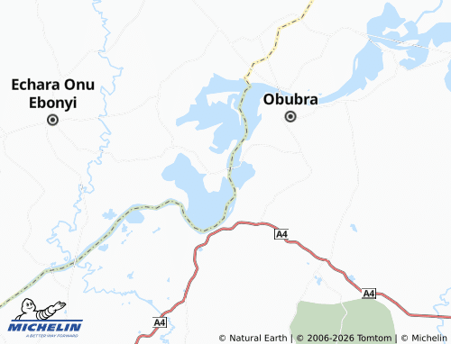 Mappa MICHELIN Ofurekpe - ViaMichelin