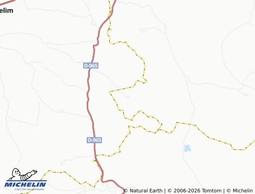 MICHELIN Ağadeve map - ViaMichelin