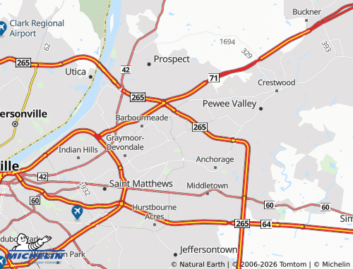 Mapa MICHELIN Creekside - ViaMichelin