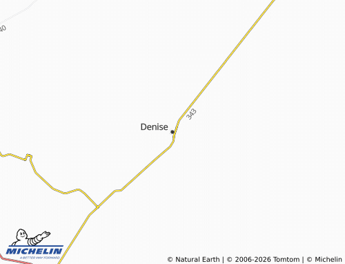 Mapa MICHELIN Denise - ViaMichelin